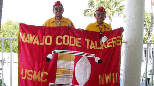 navajo codetalkers were celebrate for their ww2 contributions to US victory