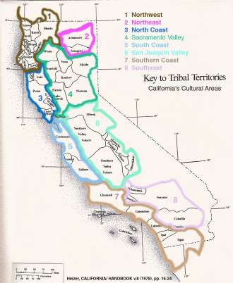Tribal Territories in California