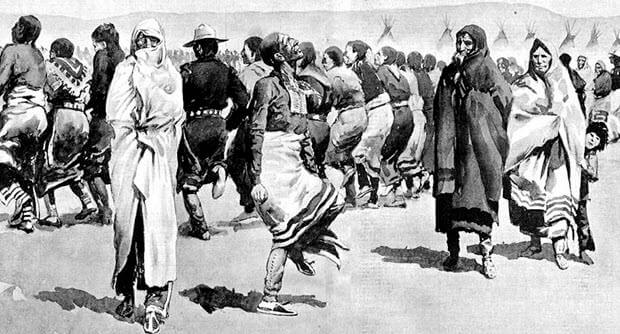 Depiction of the Ghost Dance Movement