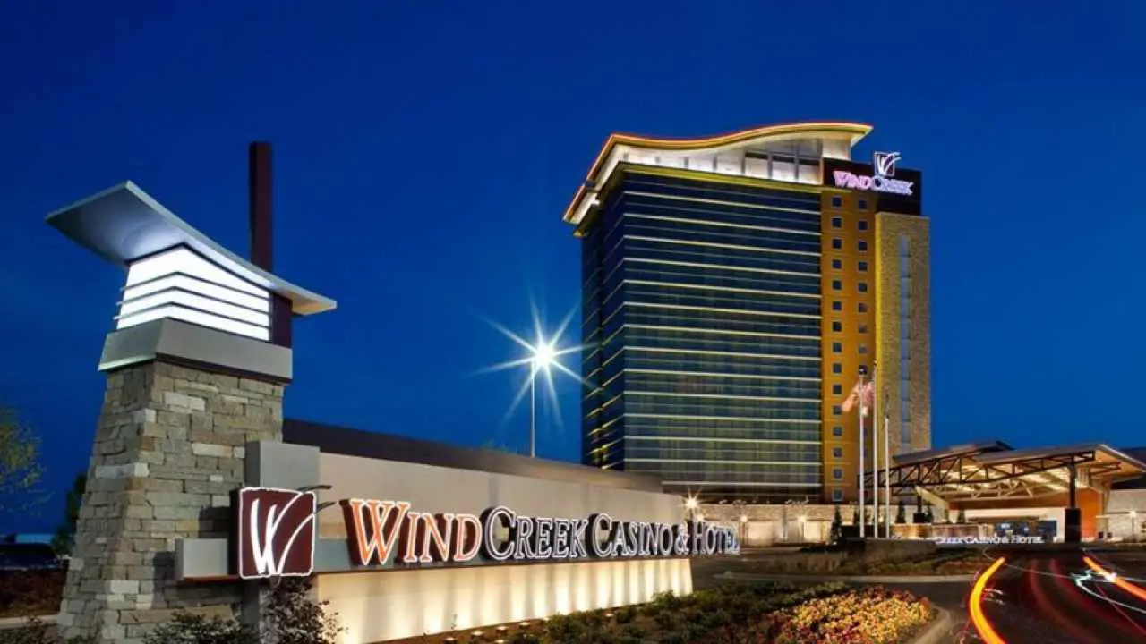 photo of wind creek casino exterior