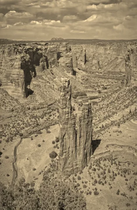 spider rock of canyon de chelly