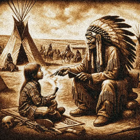 Chief Smoke and Red Cloud